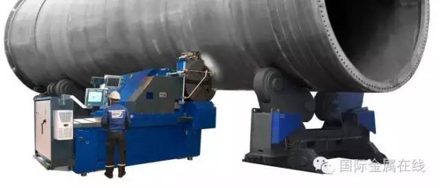 如何加工大口徑厚壁鋼管坡口，看芬蘭人的。。。